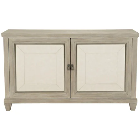 Transitional Sideboard with a Silverware Drawer